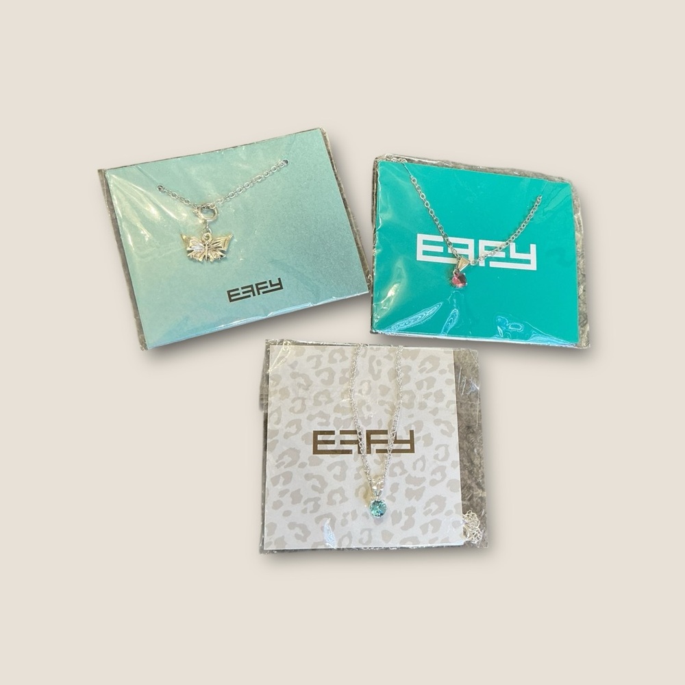 EFFY Silver Necklaces Set